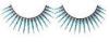 Fashion Glitter Colored Fake Eyelashes With Black / Clear Band , Synthetic False Eyelashes