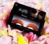 Natural Brown Carnival Feather False Eyelashes for Festival , Waterproof