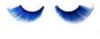 Blue Synthetic Handmade False Eyelashes For Party , Waterproof