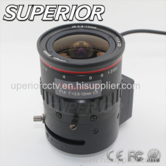 3.0 Megapixe 2.8-12mm Varifocal Auto Iris CCTV Day & Night Lens