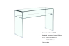 fashionable glass dining table(competitive price)