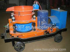 Wet mix shotcrete machine