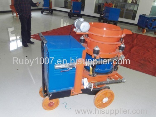 wet mix shotcrete machine for dry and wet building material