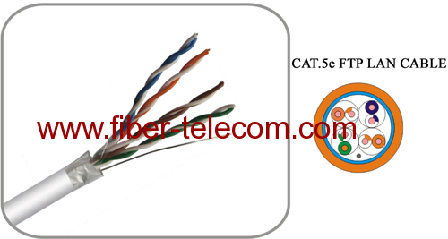 F/UTP 4Pairs cable category5E PVC Sheath