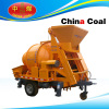 Concrete mixing pumping machine