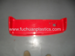 red injection molding plastic parts