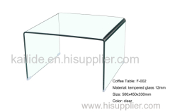 tempered bent glass furniture