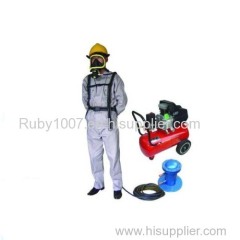 Emergency Electric Supply Air Respirator with a Long Tube