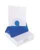 Promotional plastic memo holder with 150sheet notes