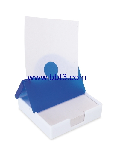 Promotional plastic memo holder with 150sheet notes