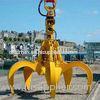 10T Multi 5 Jaw Excavator Grab With Twin-Rope / Excavator Spare Parts