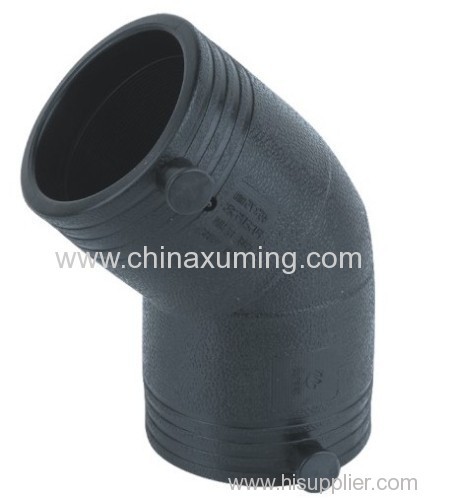 PE Electrio Fusion 45 Degree Elbow Pipe Fittings