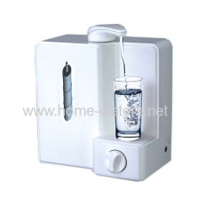 Mini two stage counter top water purifier