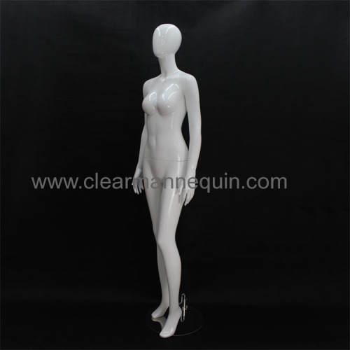 2014 Hot Sell white Female Fullbody Clear Mannequin   