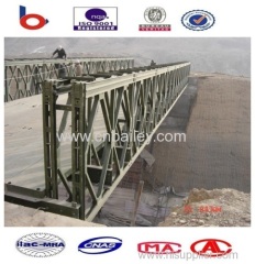 Temporary Bailey Steel bridge