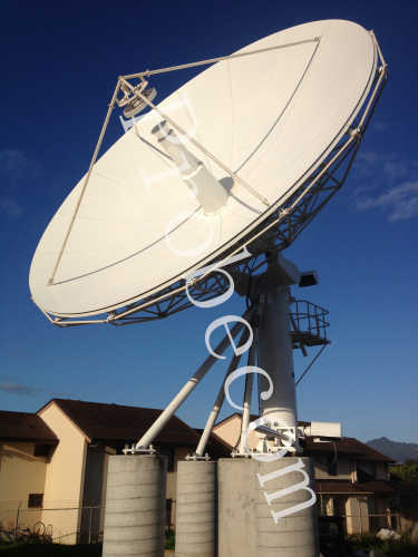 7.3 meter motorized outdoor satellite antenna