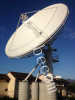 7.3m paraboloid satellite tracking antenna