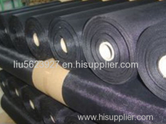 Black wire cloth low carbon steel wire