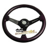 350mm purple Wood Steering Wheel