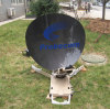 1.2m automatic flyaway satellite dish antenna