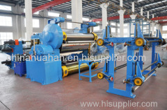 Rubber conveyor belt vulcanizer machine