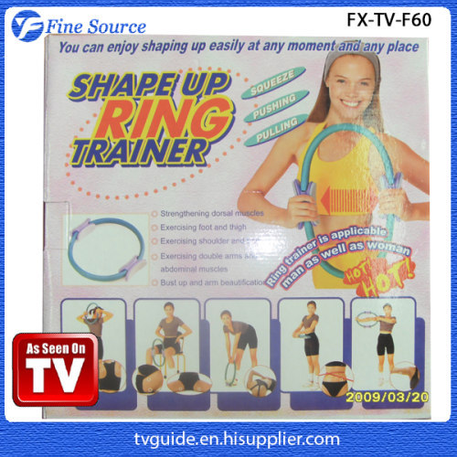 Shape up ring trainer dorsal muscle training