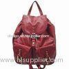Fabric Unisex Student Ladies Canvas Backpack Shoulder Bags For Traveling
