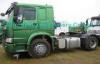 Green 290HP Manual Prime Mover Truck , SINOTRUK Howo 4X2 Tractor