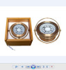2014 high quality new design brass marine compass/aluminum round gift marine compass