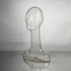 Eco-friednly transparent PC female mannequin heads