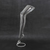 Eco-friendly transparent sock PC mannequin legs