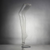 Eco-friendly transparent sock PC mannequin legs whole price