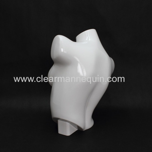 New style white female PC mannequin torso