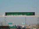 Outdoor P10 Single Color LED Traffic Signs for Railway Station 1R 16080 10000 (dot/m2)