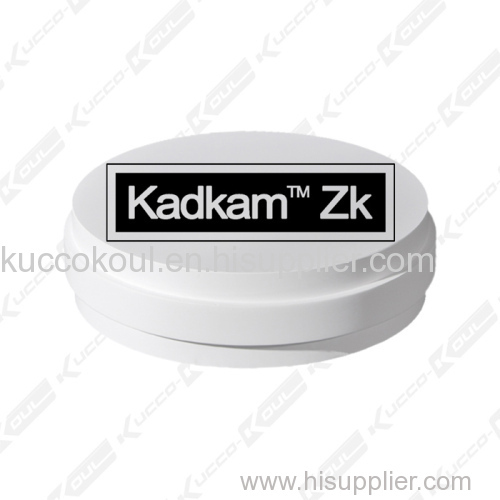 Kadkam Zkc - Pre-colored Zirconia blanks CAD/CAM zirconia milling discs dental zirconia disks