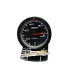 60mm black face white red led backlight turbo gauge