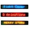 PH7.62mm Indoor Tri-color RS232 / USB LED Moving Message Signs Advertising Display