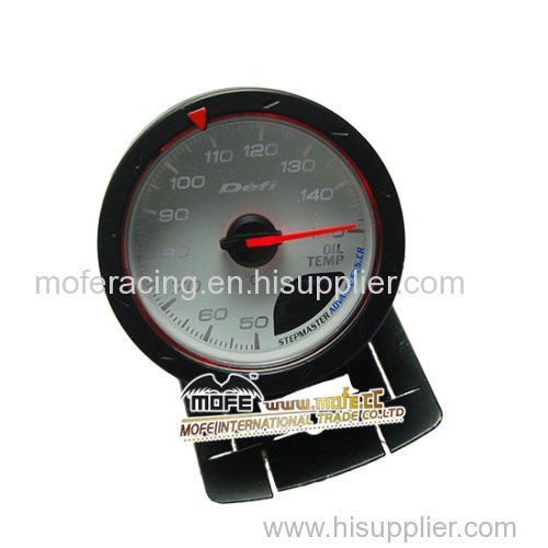 Digital 60 mm white face oil temp gauge