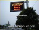 P10 Single Color AC 220V / 50HZ LED Traffic Signs for Message Display Digital Billboard