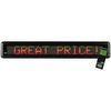 P10 single color LINSN scrolling led sign 32*16 Pixel , DIP for advertising