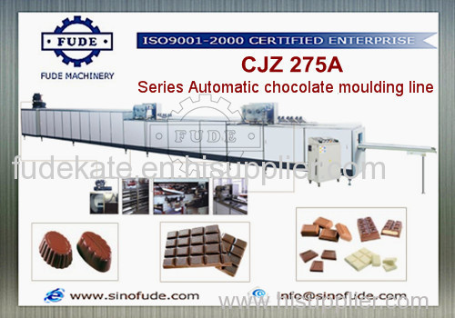 automatic chocolate moulding line