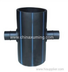 HDPE Butt Weld Saddle Type Reducing Cross Fittings