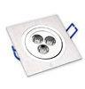 200LM 60HZ LED Ceiling Downlights Light Transmission For Cabinet 3x1W CE ROHS