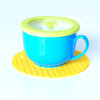 Round shape Silicone bowl heat resistant Mat