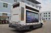 outdoor P12MM three sides trailer led screen with full color for advertising