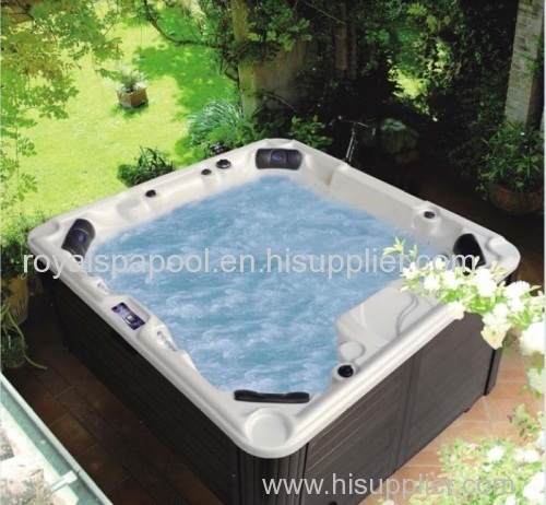 7 persons outdoor jacuzzi bathtub