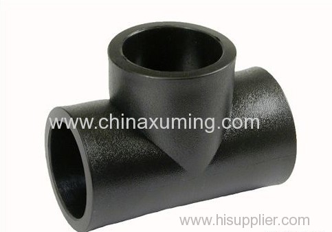 HDPE Socket Fusion Equal Tee Pipe Fittings