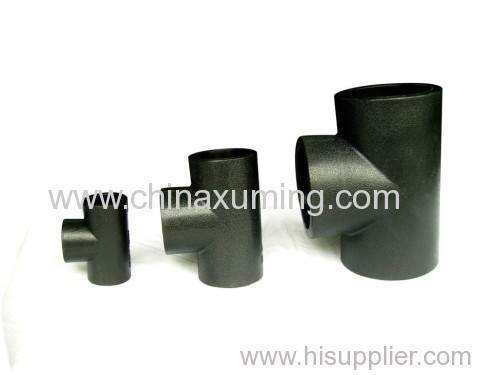 HDPE Socket Fusion Equal Tee Pipe Fittings