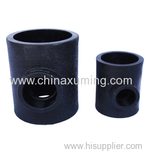 HDPE Socket Fusion Reducing Tee Pipe Fittings