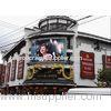 High Resolution Semi-Outdoor Curved LED Advertising Display For Restaurants